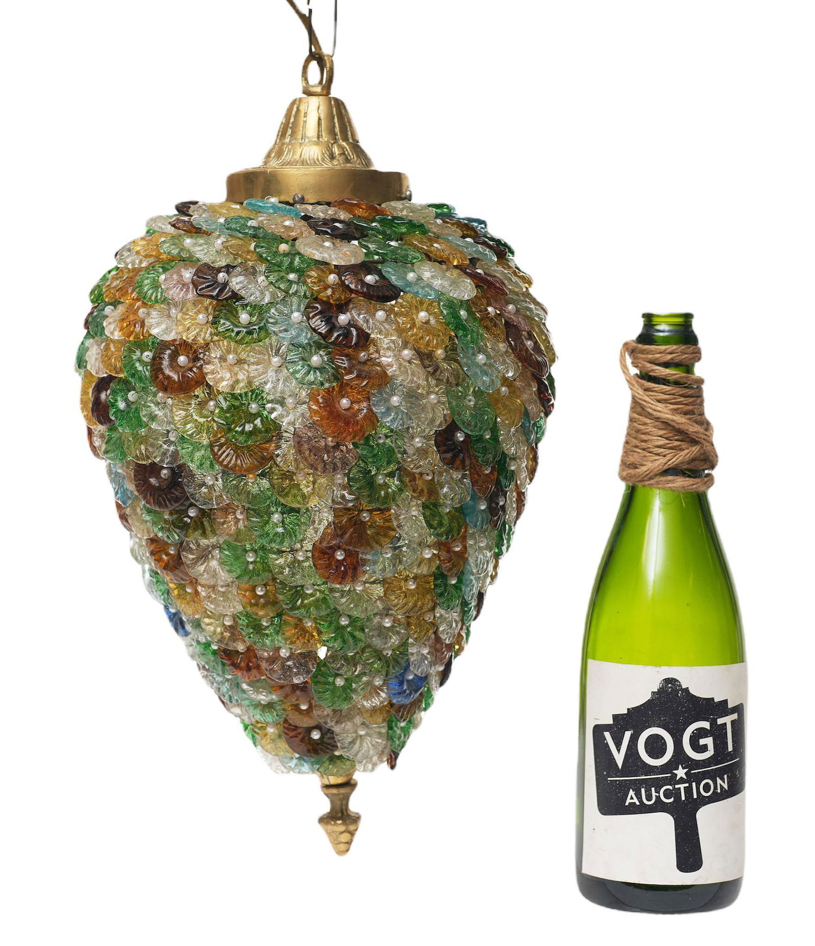 1960s Murano Glass Pendant Chandelier (1 of 4)