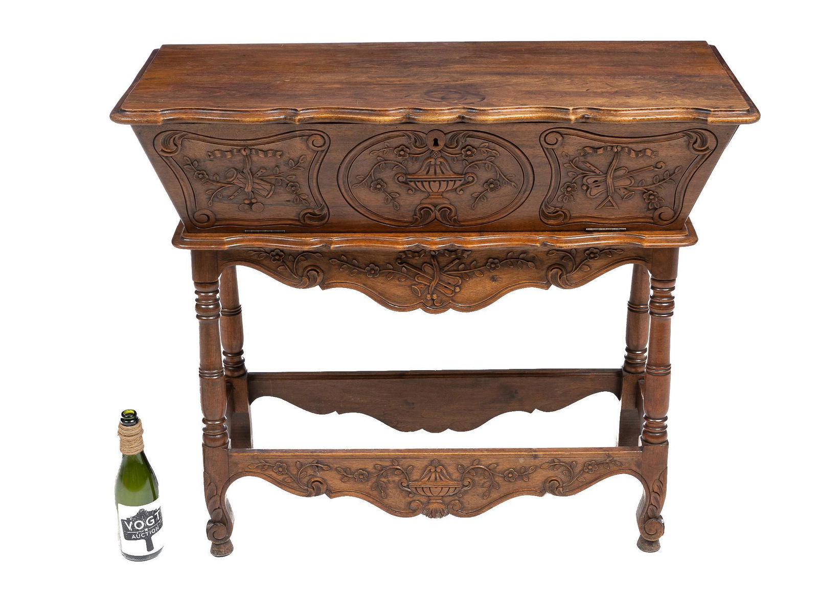 French Provincial Dough Trough on Stand (1 of 5)