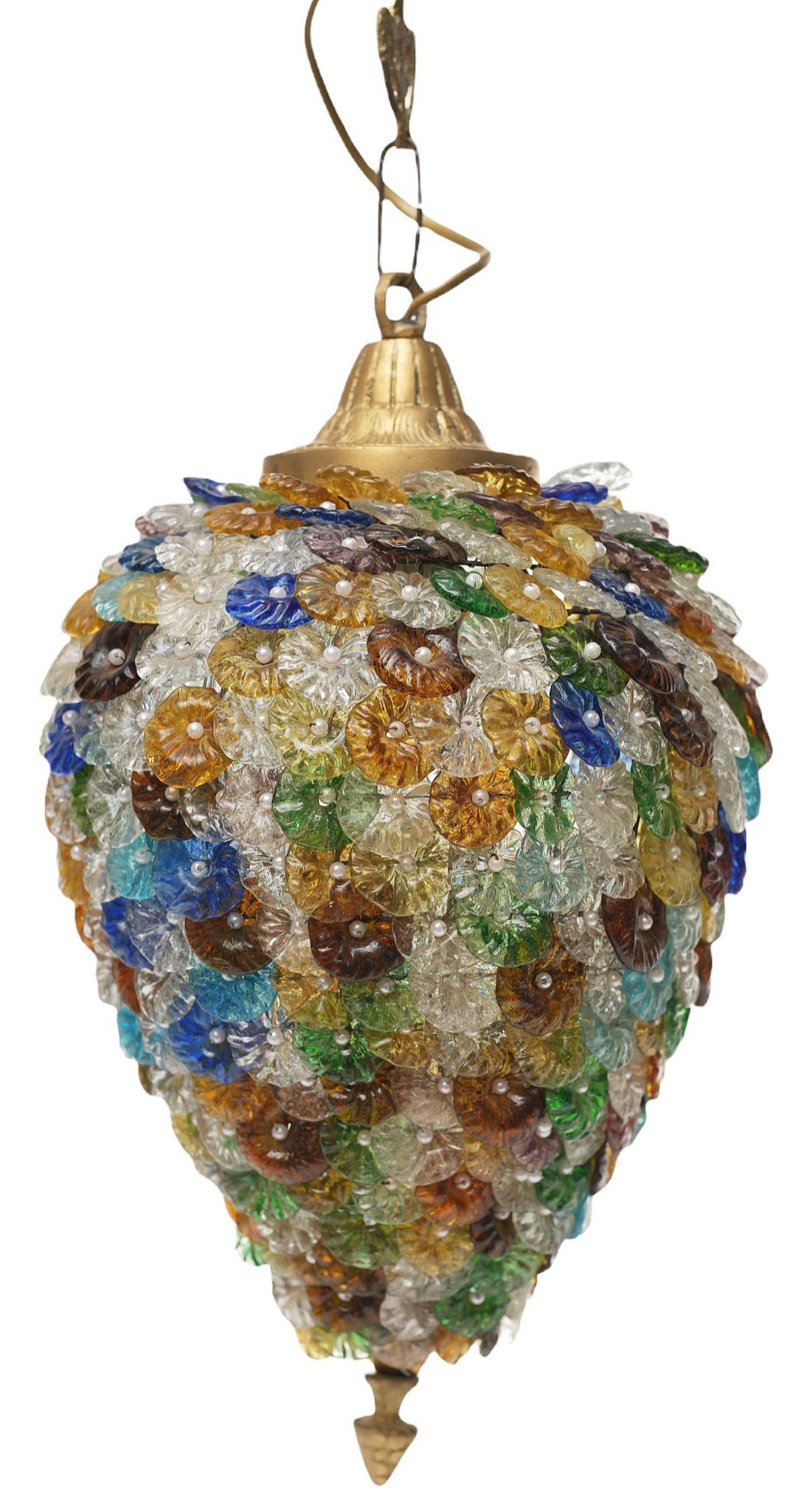 1960s Murano Glass Chandelier (1 of 4)