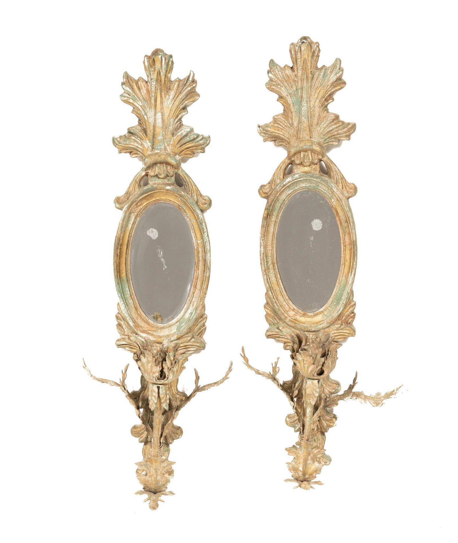 Pair of French Empire Style Wall Sconces (1 of 5)