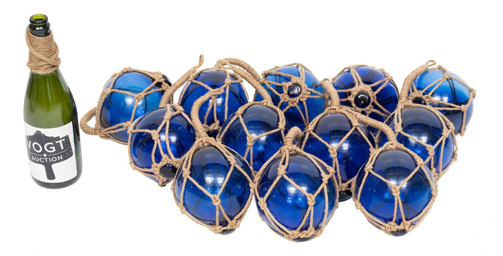 (12) Vintage Hand Blown Glass Nautical Floats (1 of 3)