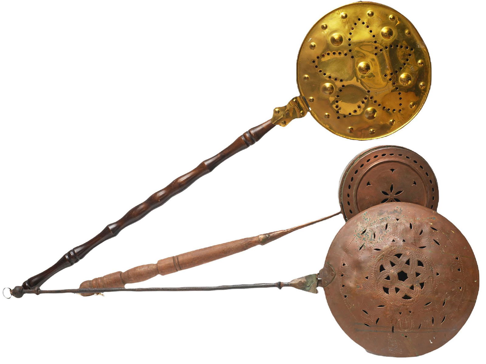 Collection of (3) Middle Eastern Style Bed Warmers (1 of 8)