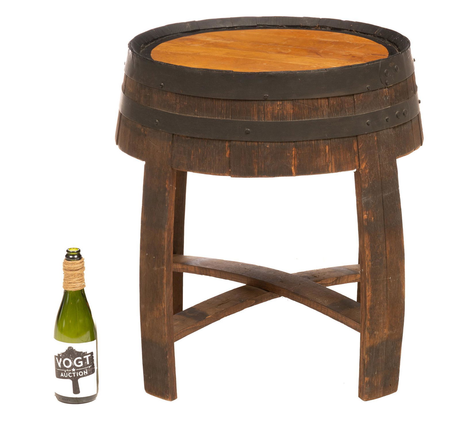 Vintage Barrel Occasional Table (1 of 5)