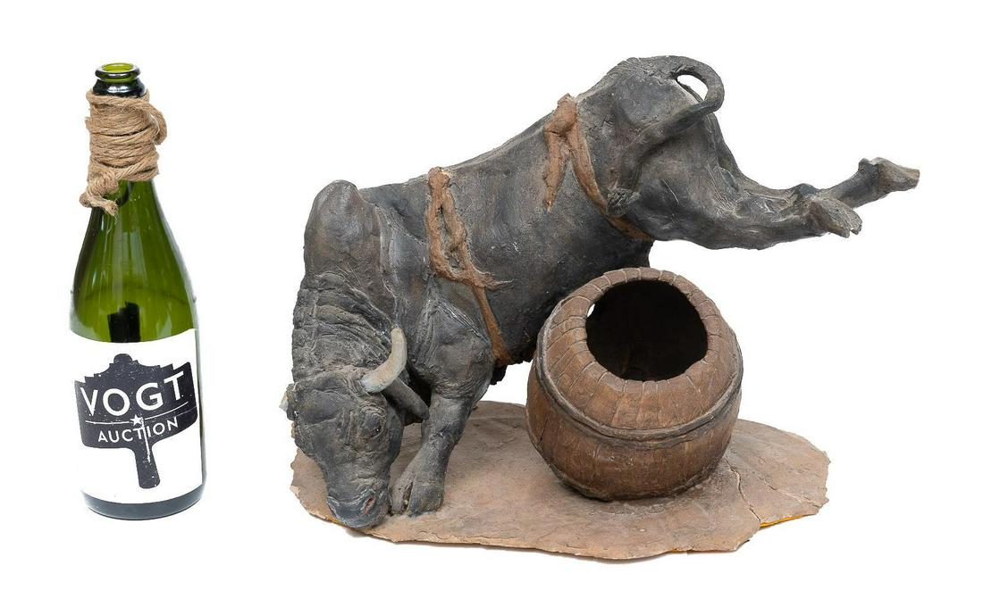 Charging Bull Statuette (1 of 6)