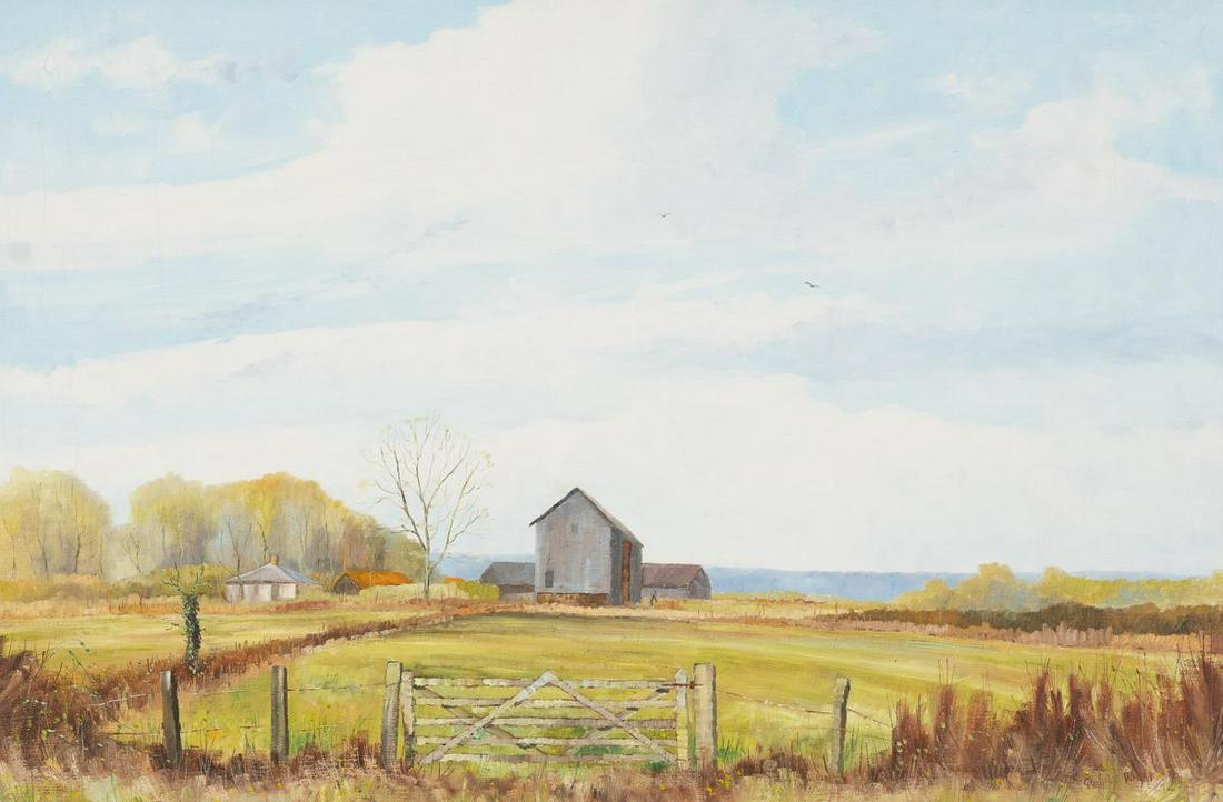Geoffery Wright, Farm Scene (1 of 4)