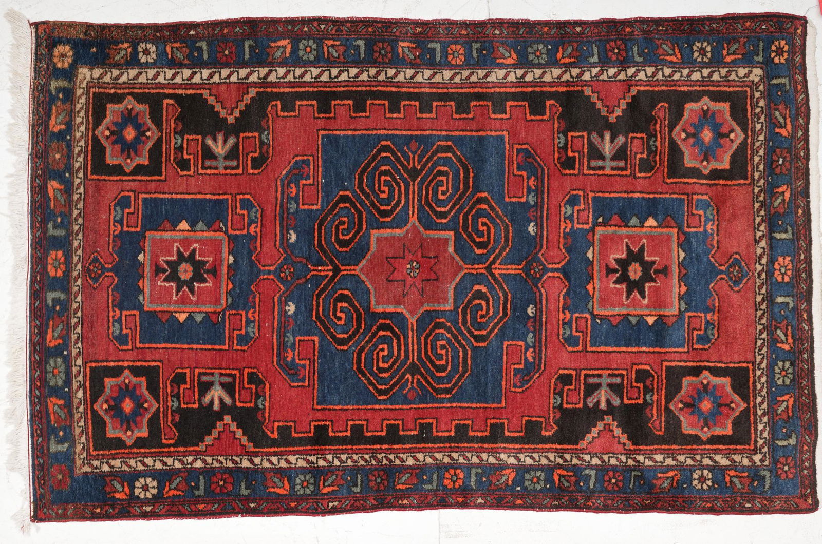 Handwoven Tribal Baluchi Style Rug, 6'8" x 4'2" (1 of 2)