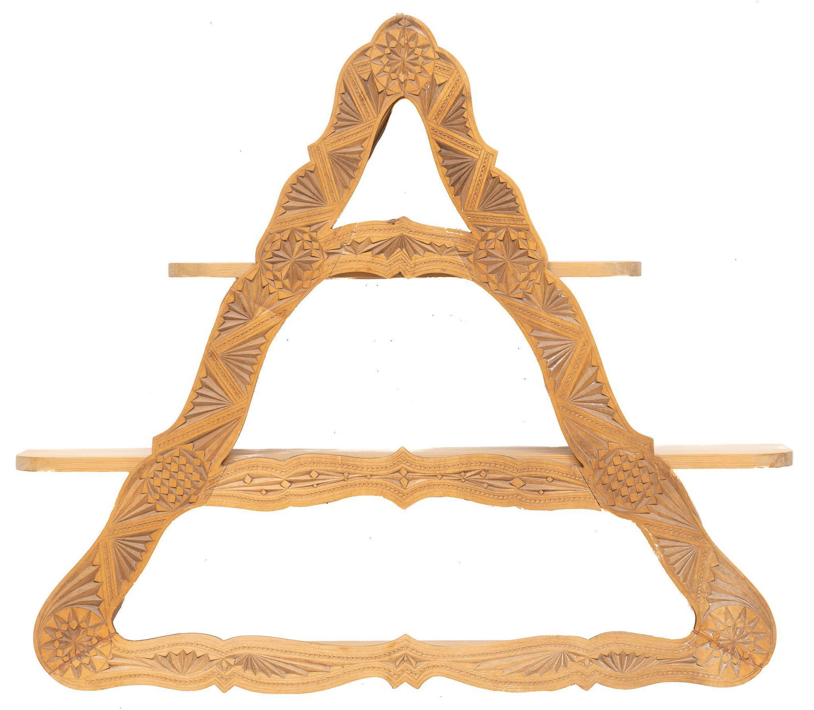 Vintage Carved Wall Shelf (1 of 4)