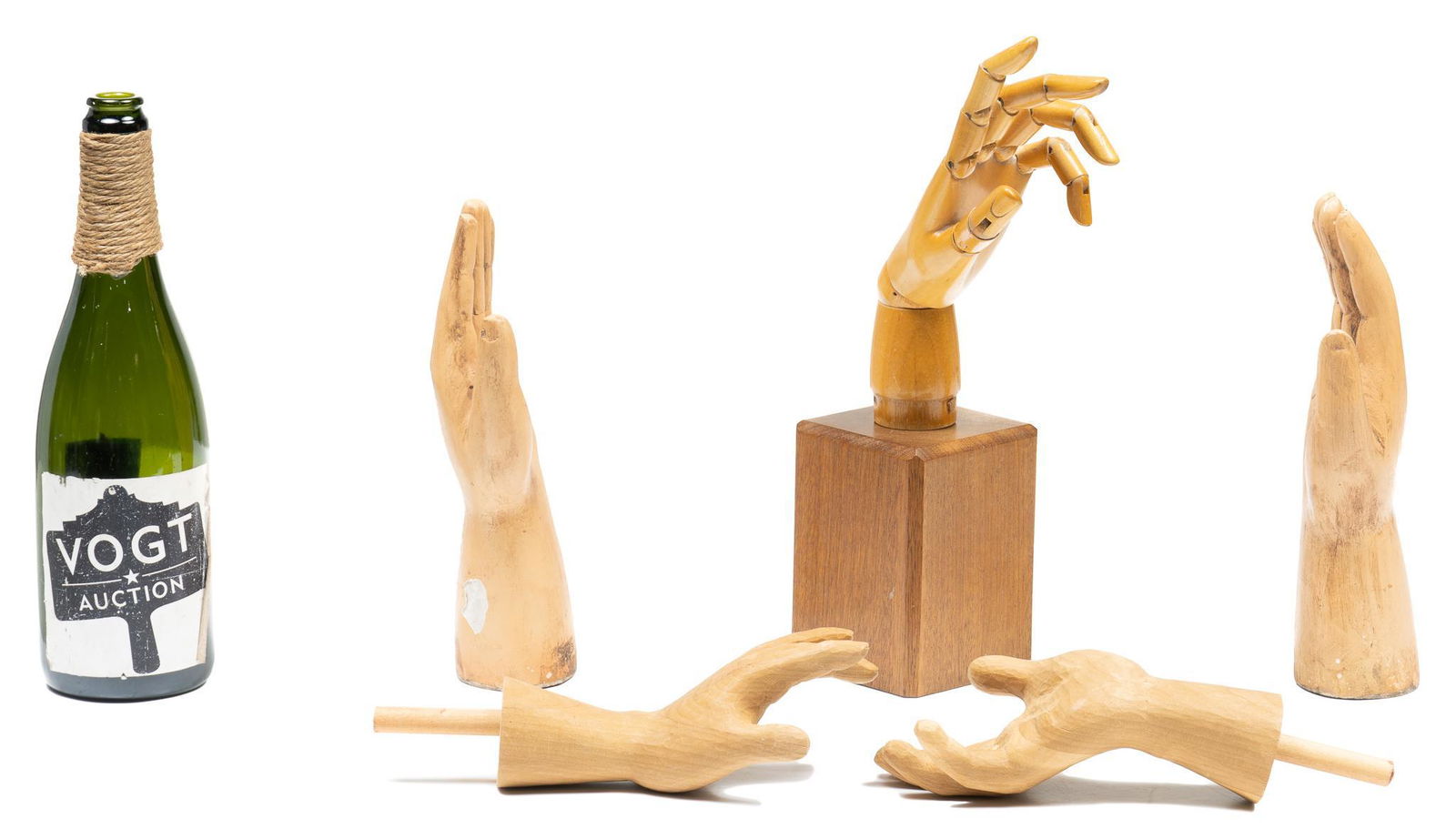 Collection of (5) Vintage Glove Models (1 of 7)