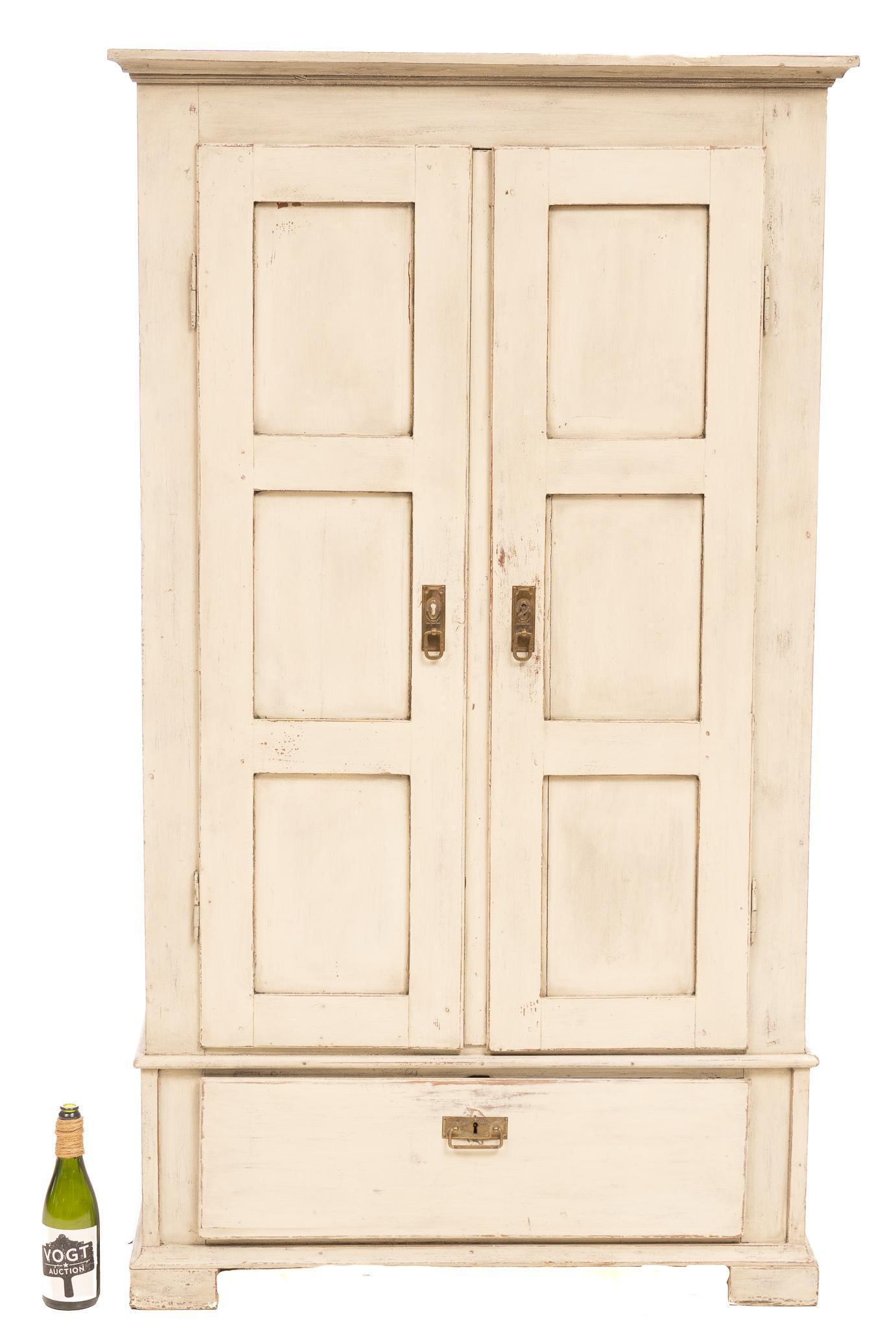 Swedish Farmhouse Armoire (1 of 5)
