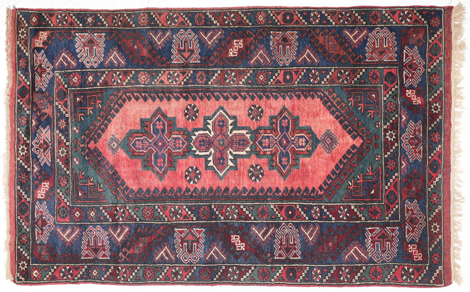 Handwoven Baluch Style Rug, 6'11" x 4'4" (1 of 2)