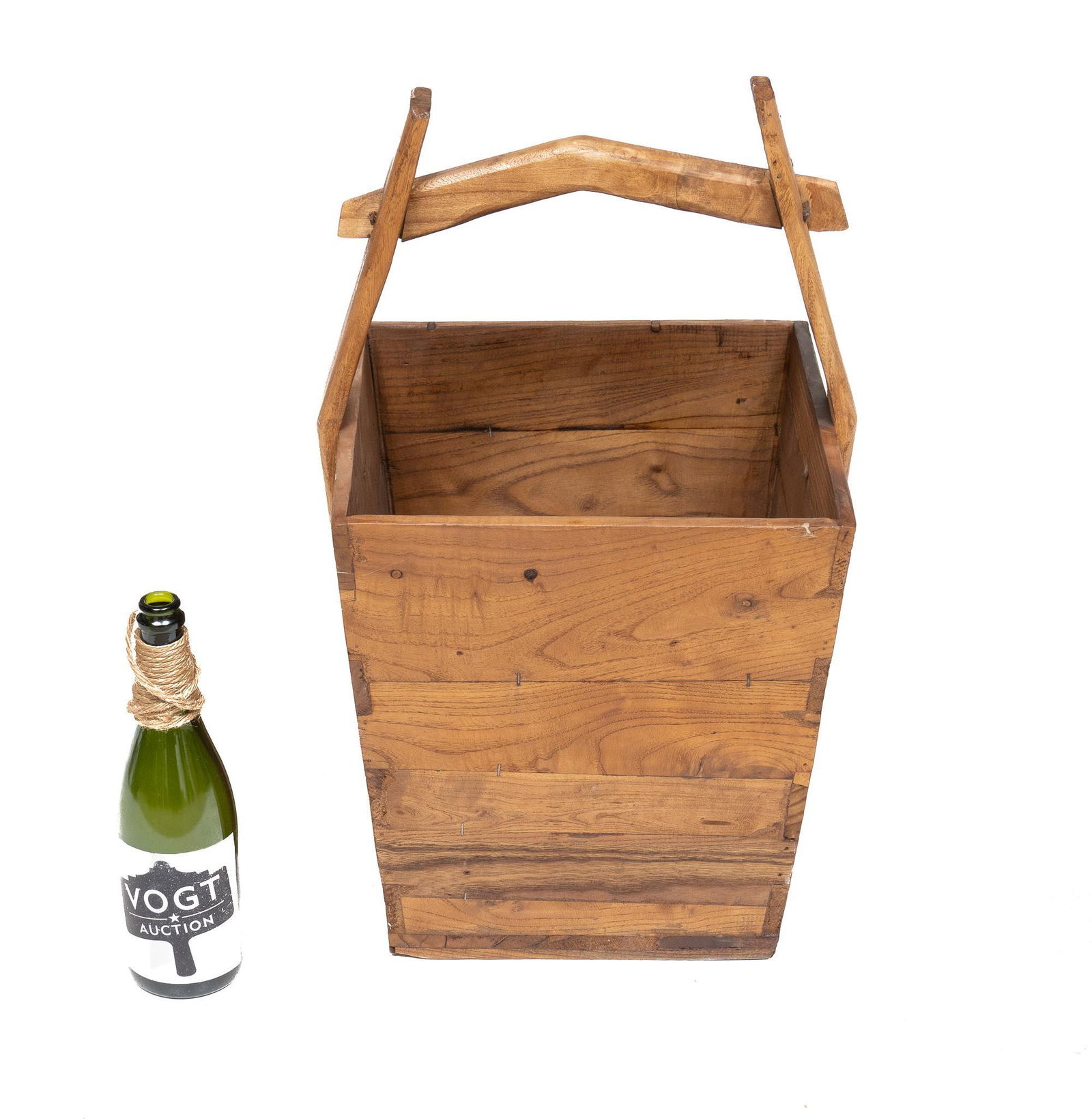 Primitive Wooden Basket (1 of 4)