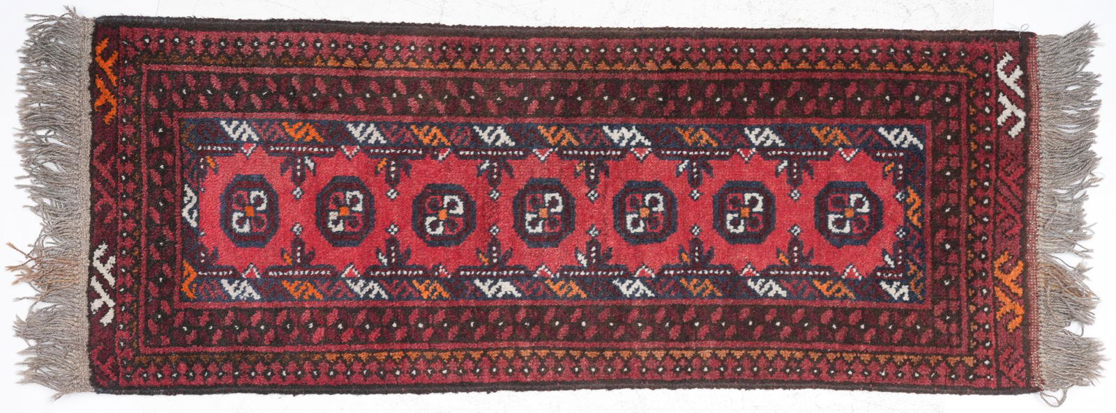 Handwoven Caucasian Style Runner Rug, 1"9' x 4"9' (1 of 2)