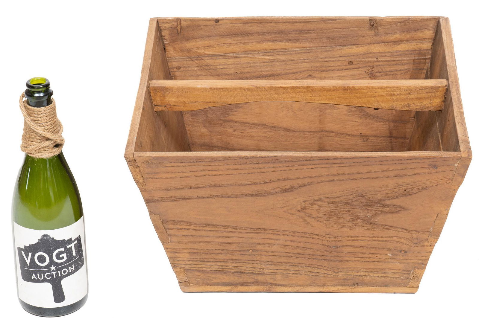 Primitive Wooden Basket (1 of 4)