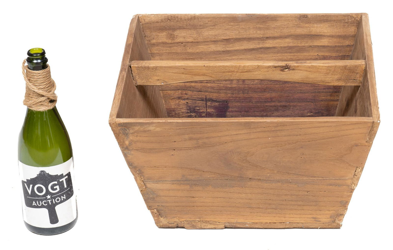 Primitive Wooden Basket (1 of 4)