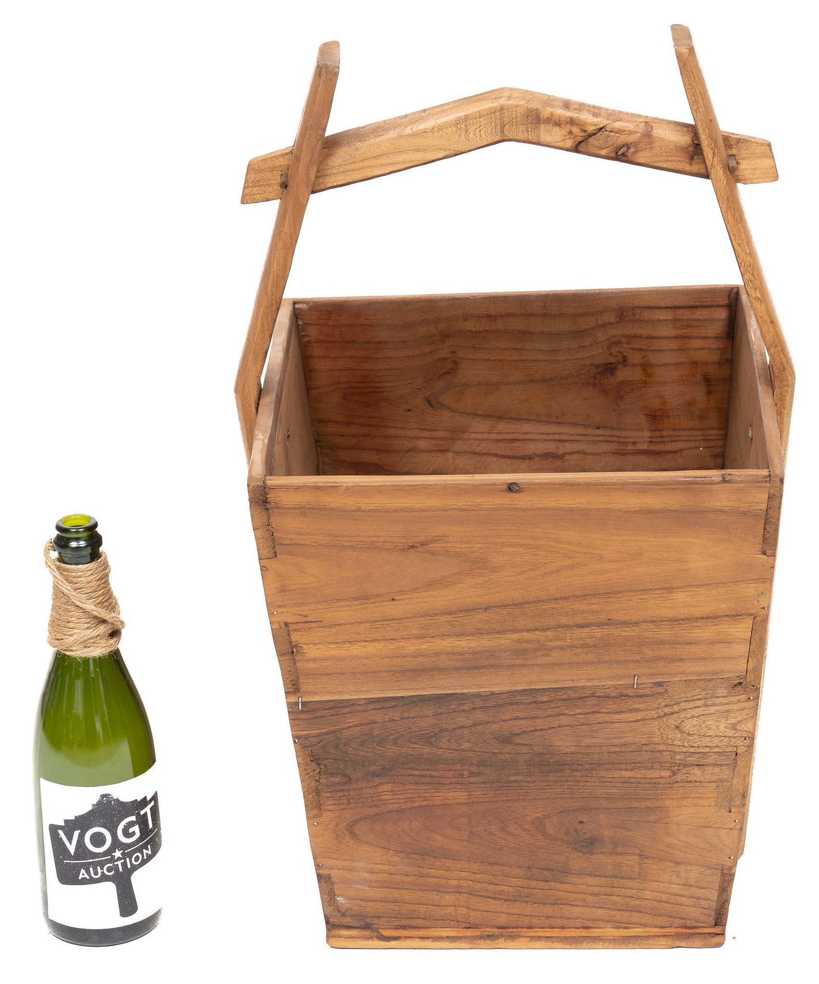 Primitive Wooden Basket (1 of 4)