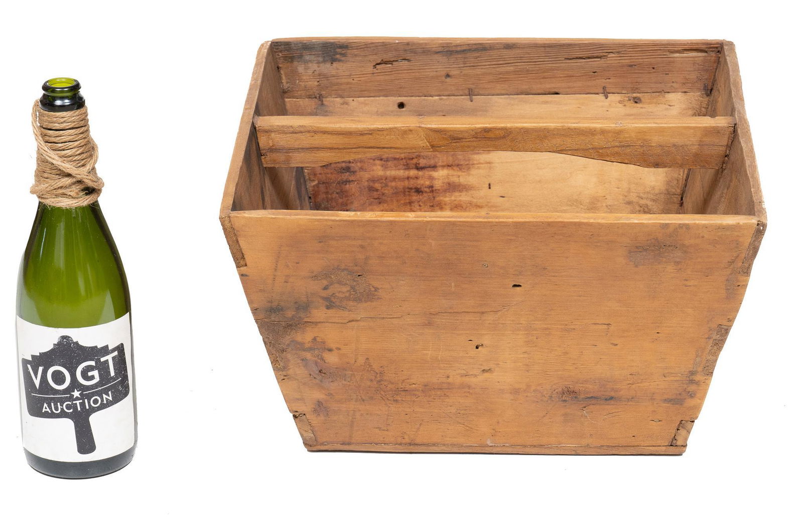 Primitive Wooden Basket (1 of 4)