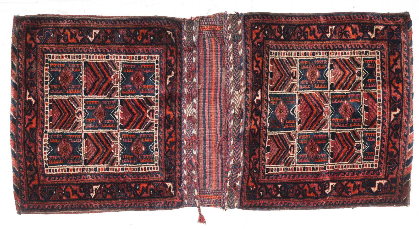 Hanging Caucasian Style Rug, 4'6" x 3" (1 of 2)