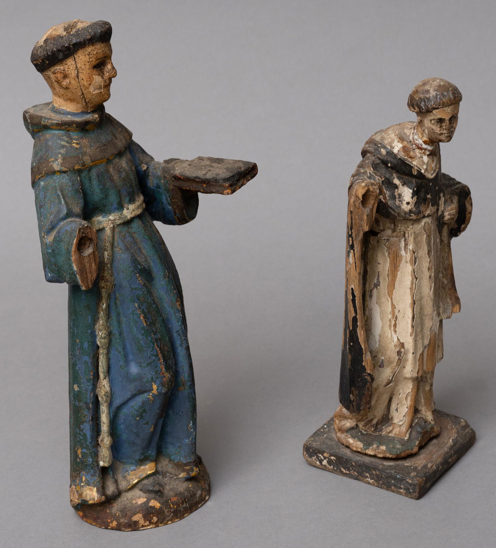 20th C. Mexican Santos, (2) St. Francis (1 of 6)