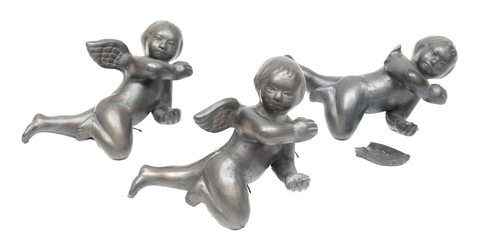 Set of (3) Barro Negro Cherubs (1 of 8)