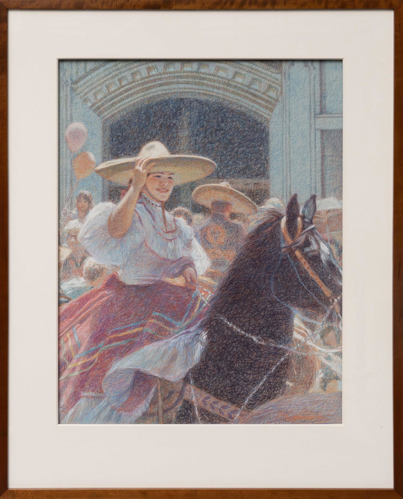Pauline Howard (b.1951,USA), Charro Lady (1 of 3)