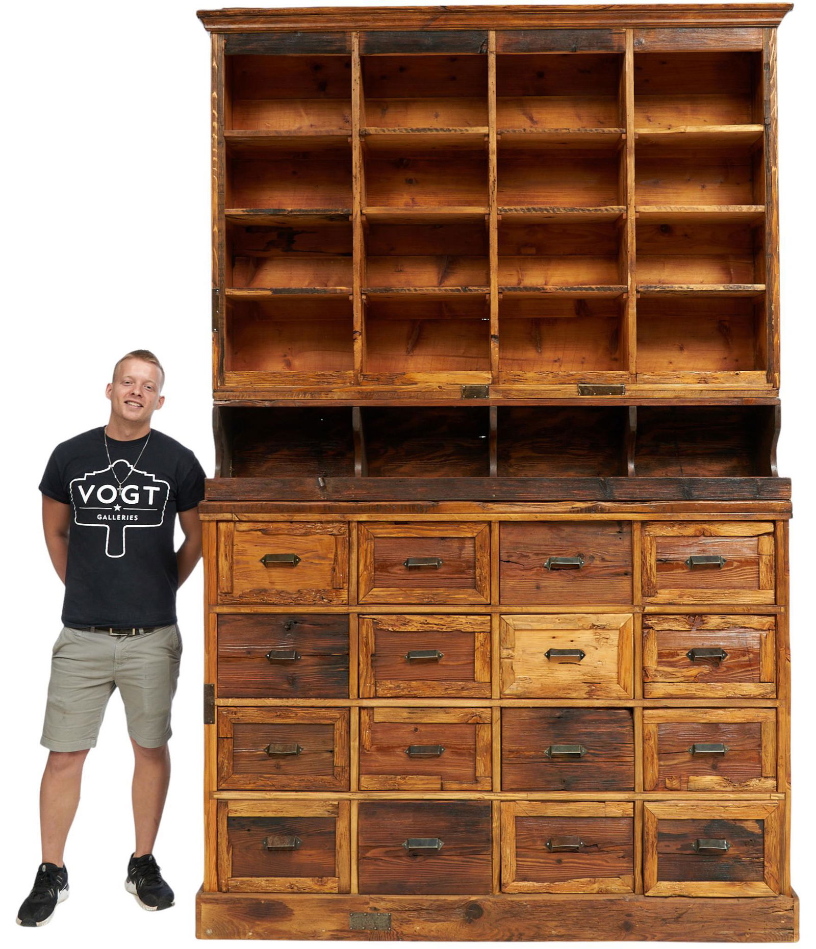 Monumental General Store Shop Display Cabinet (1 of 2)