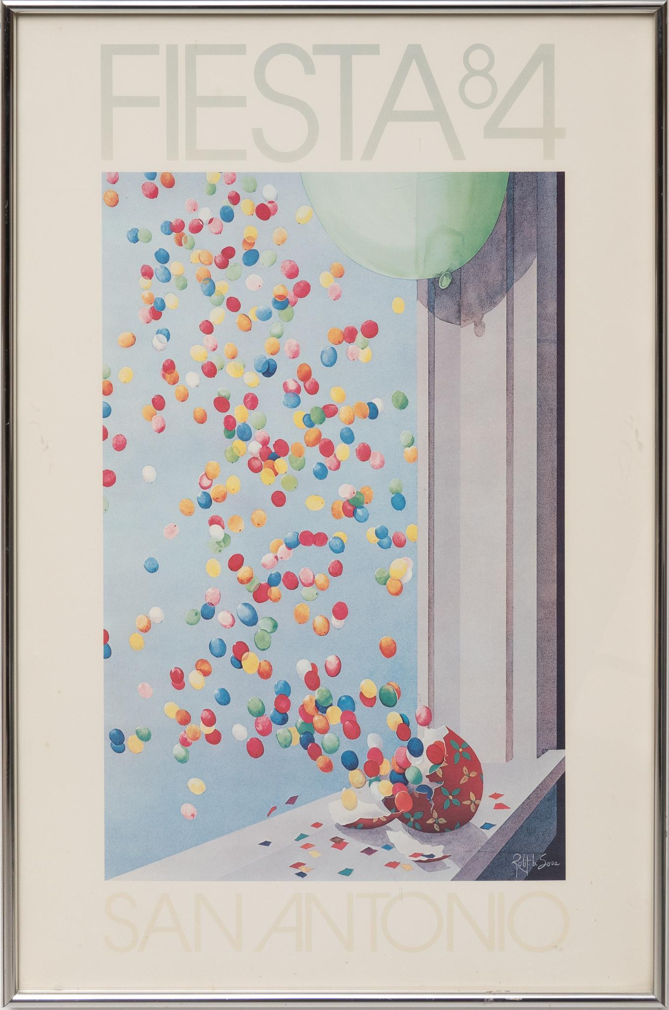 1984 San Antonio, TX Fiesta Poster (1 of 3)