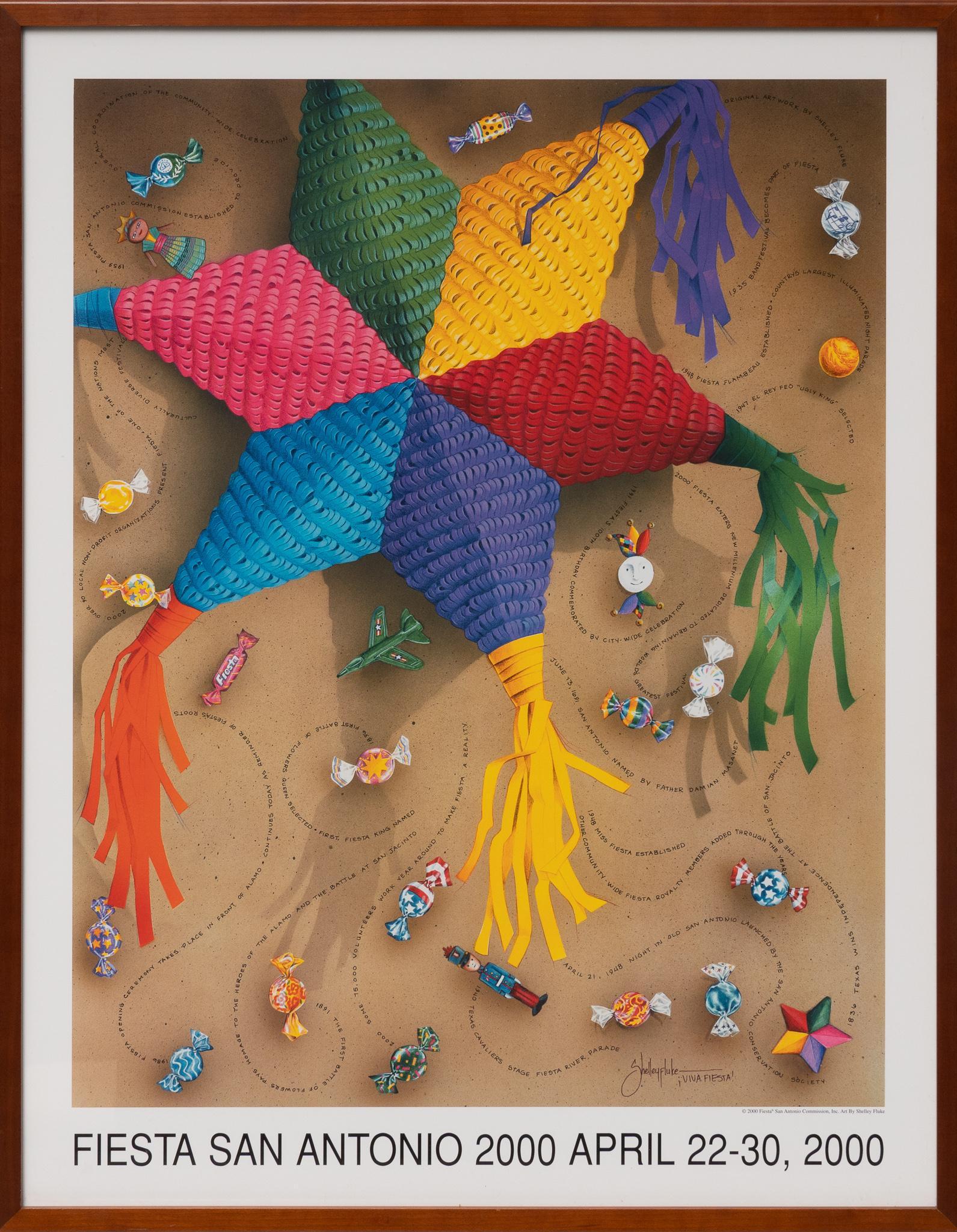 2000 San Antonio, TX Fiesta Poster (1 of 3)