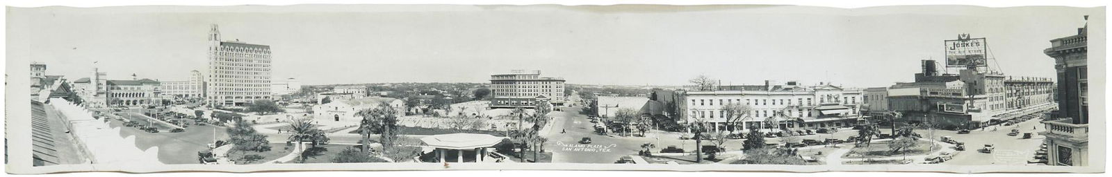 Eugene Goldbeck (1892-1986), Alamo Plaza (San Antonio, TX) (1 of 4)