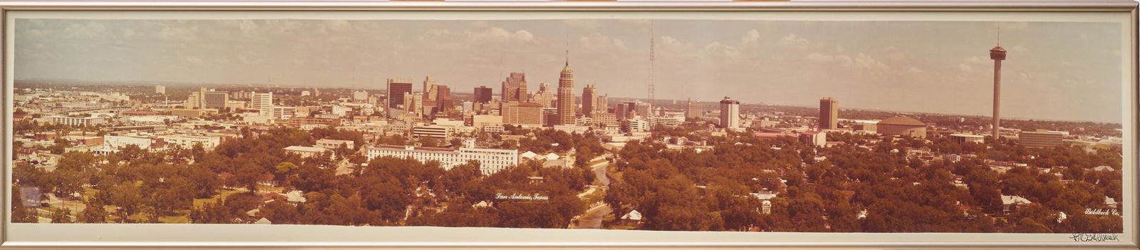 E. B. Goldbeck, San Antonio Skyline Panorama (1 of 3)