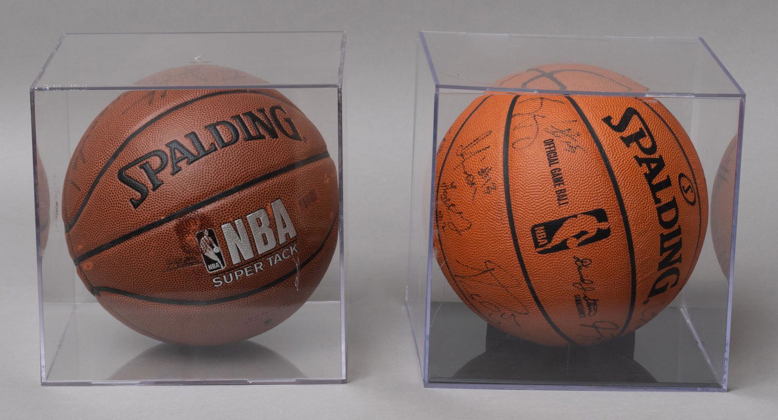 Clyde Drexler and Houston Rockets Signed NBA Basketballs (1 of 10)