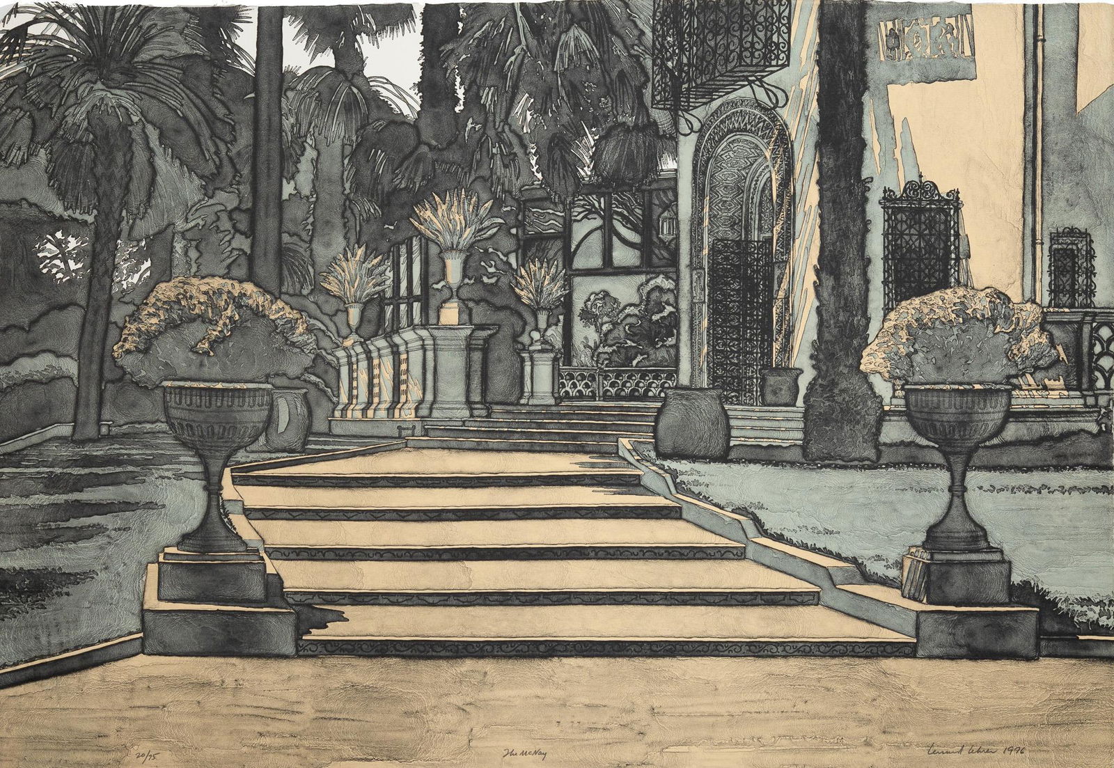 Leonard Lehrer, "The McNay", 1976 (1 of 12)