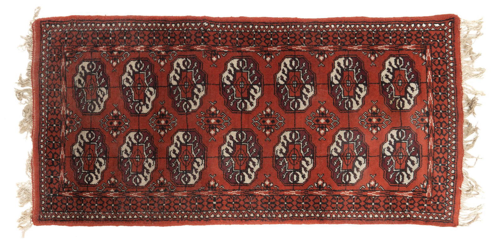 Handwoven Karachov Style Runner Rug, 7'5" x 3'4" (1 of 3)