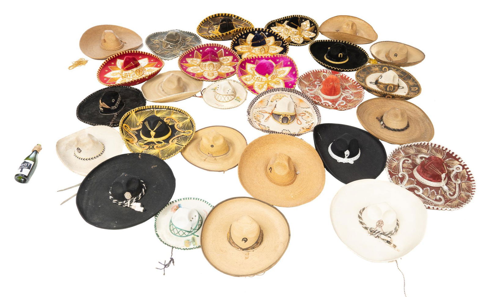 Collection of Vintage Mexican Sombreros (1 of 8)