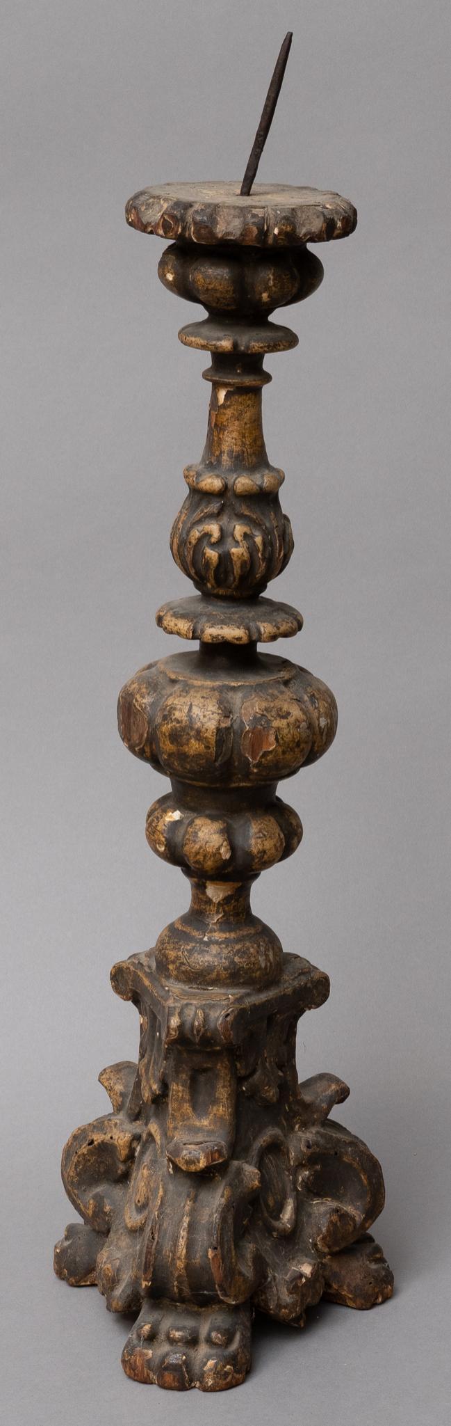 Spanish Colonial Style Candlestick Holder (1 of 4)