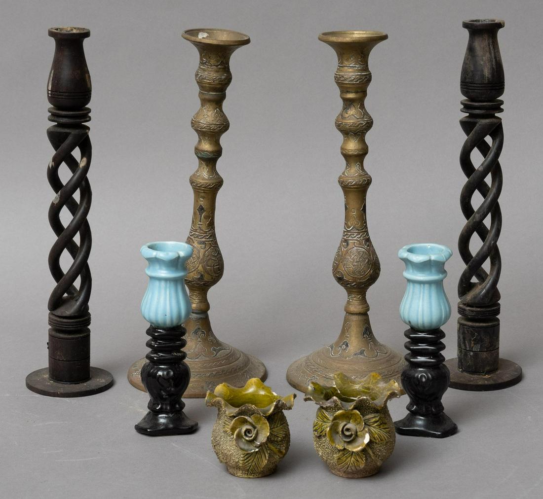 Collection of (8) Candle Holders (1 of 7)