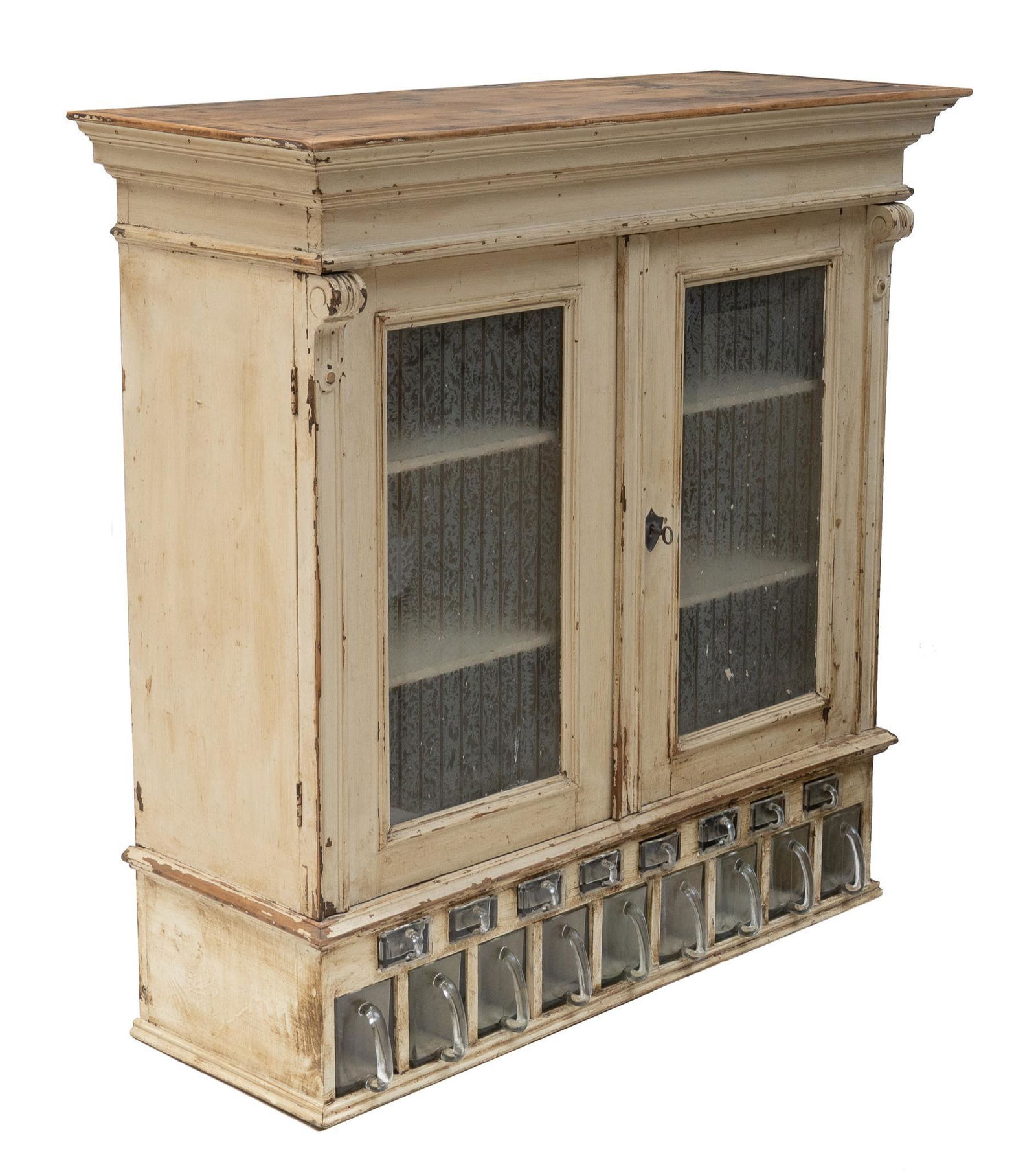 Rustic Wooden Dry Goods Hanging Cabinet (1 of 4)