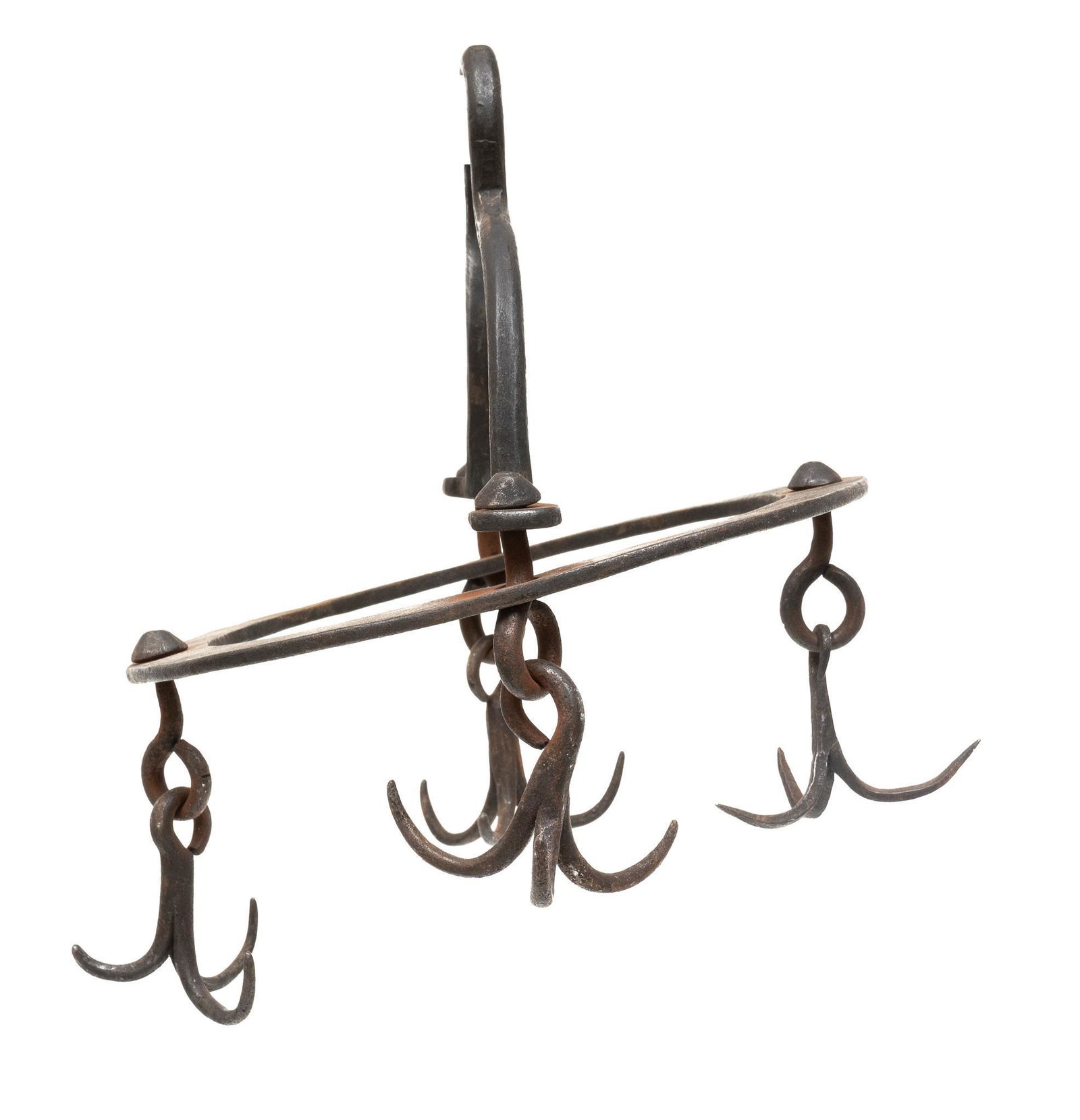 Spanish Colonial Style Iron Meat Holder (1 of 5)