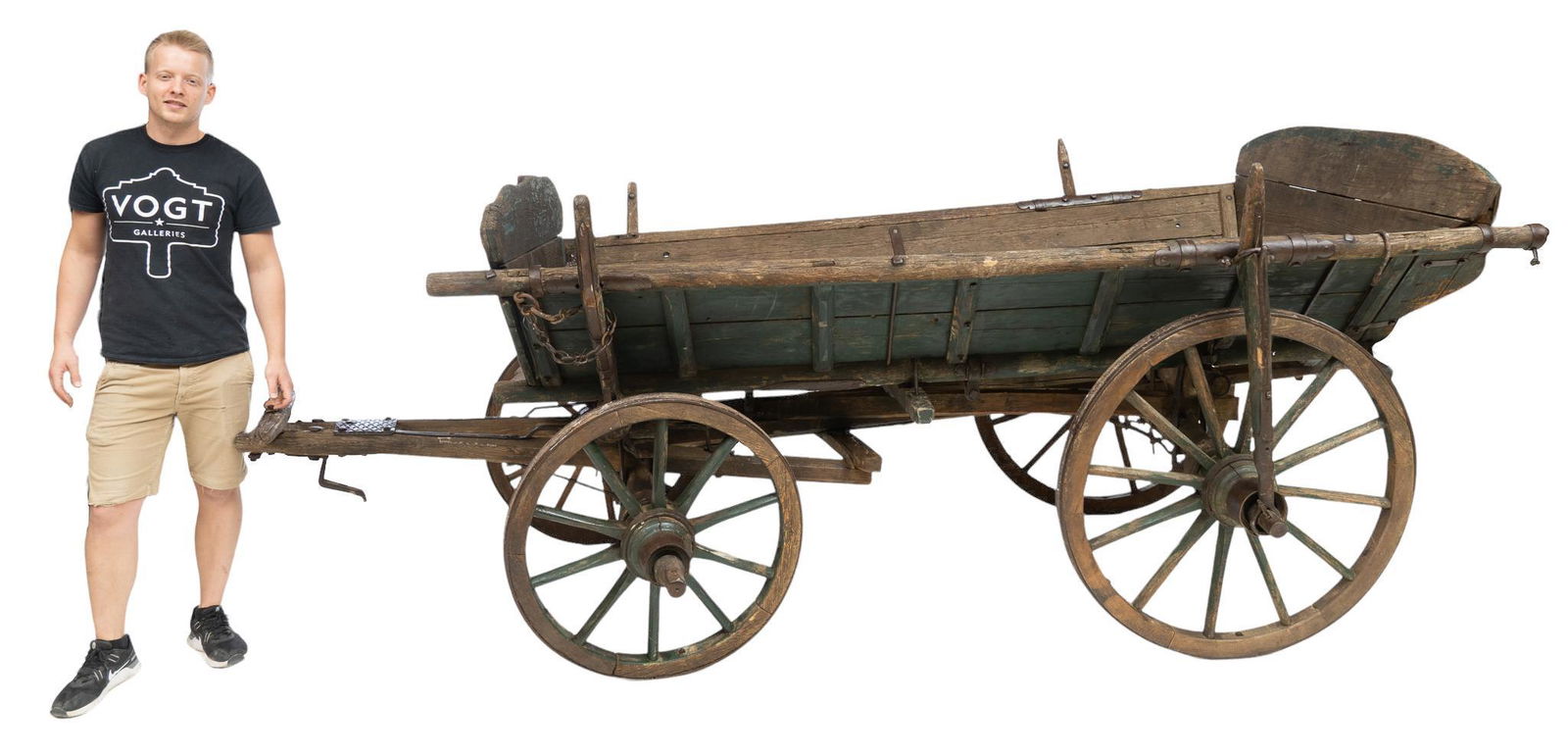 Full-Size Rustic Horse Drawn Wagon (1 of 5)