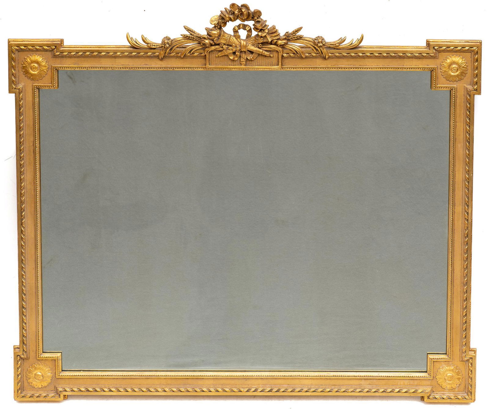 French Gilt Wall Mirror (1 of 2)