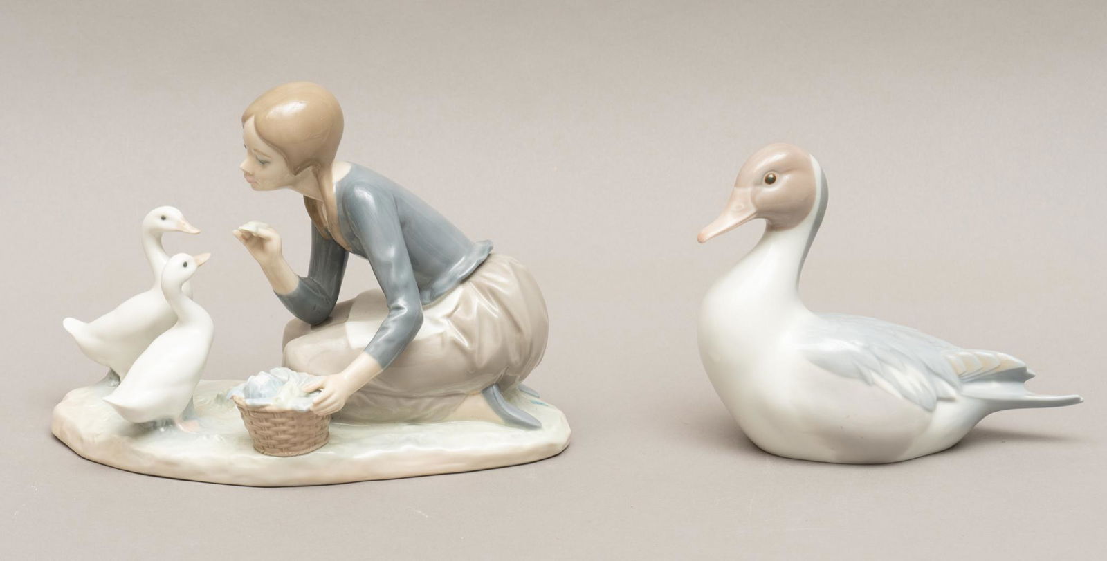 Pair of Lladro Porcelain Figurines (1 of 6)