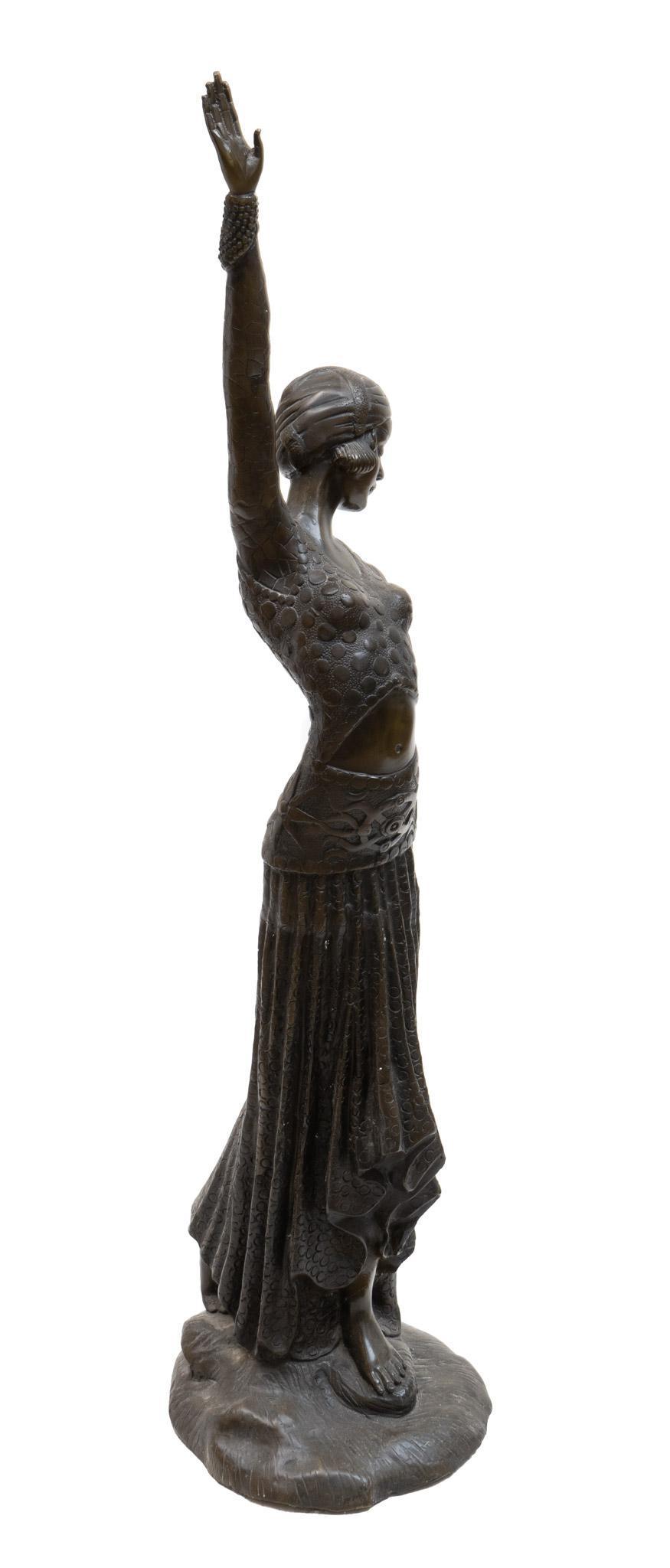 Art Deco-style Bronze Sculpture (1 of 4)