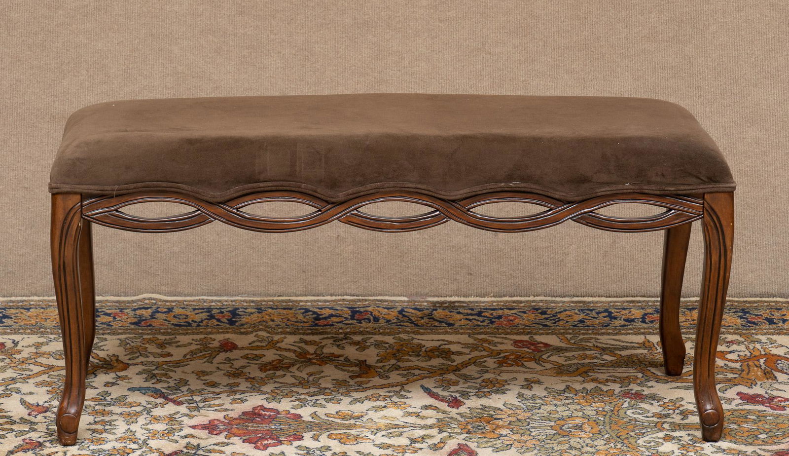 Queen Anne Style Bench (1 of 3)