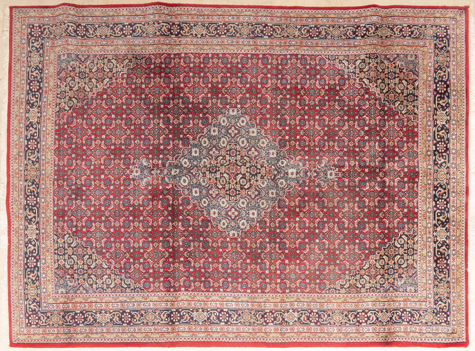 Hand-Made Kirman Style Rug, 11' 9" x 8' 6" (1 of 4)