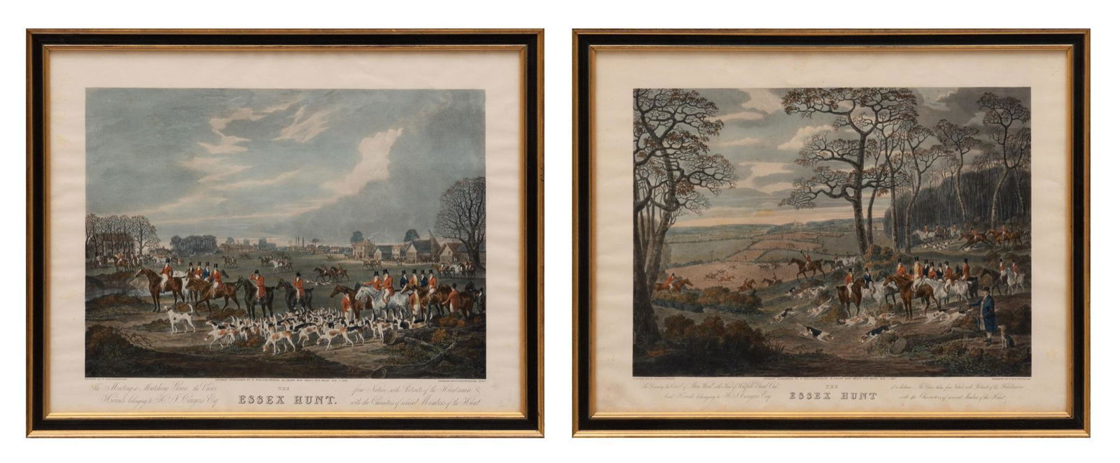 Essex Hunt Scenes, Engravings (2) (1 of 15)