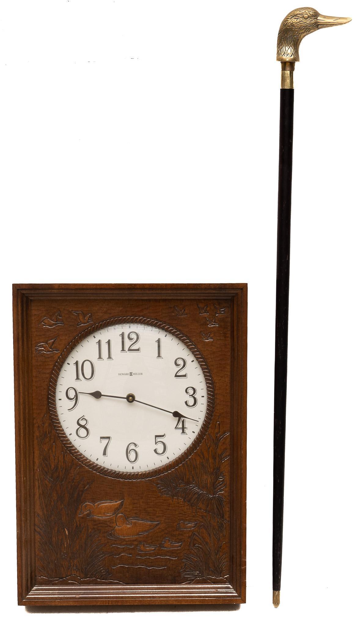 Duck Clock and Cane (1 of 2)