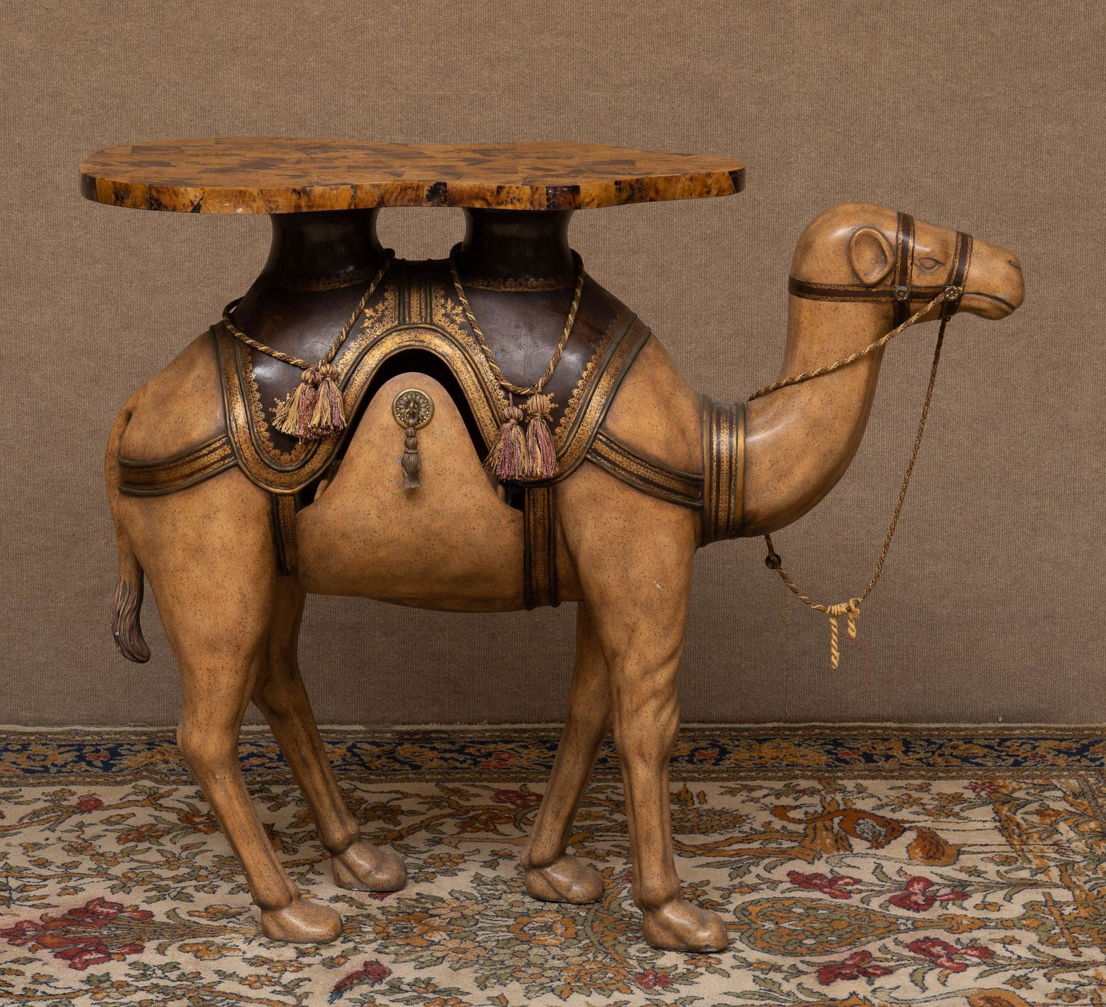Maitland-Smith Camel Serving Table (1 of 3)