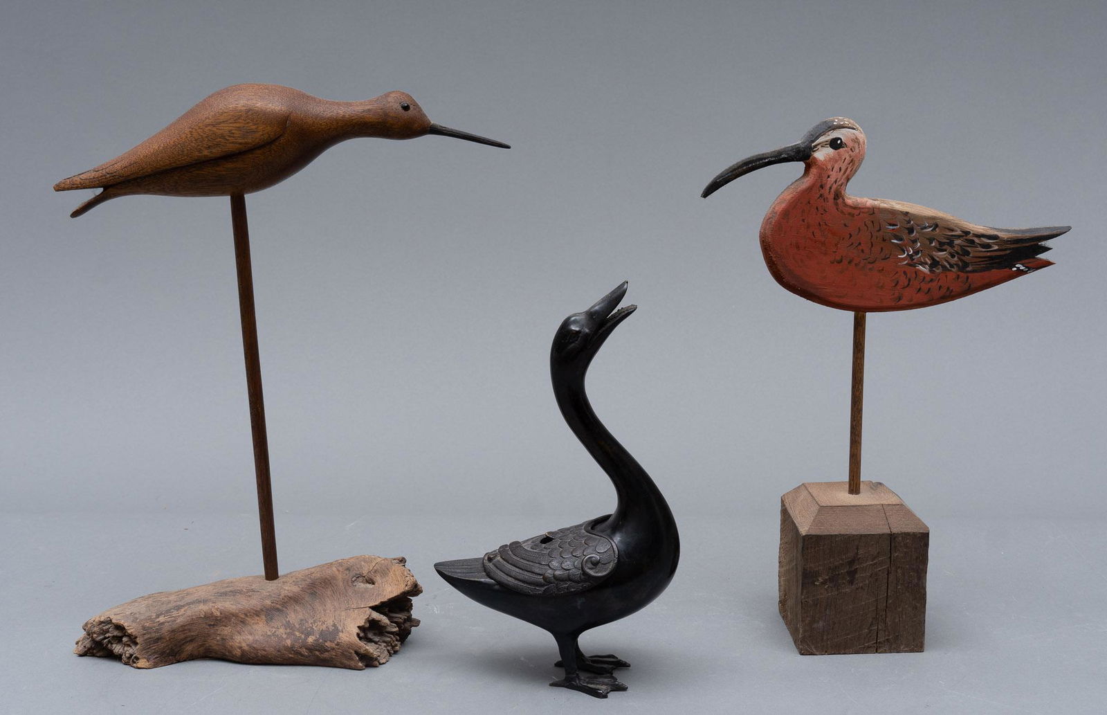 Set of (3) Bird Sculptures (1 of 4)
