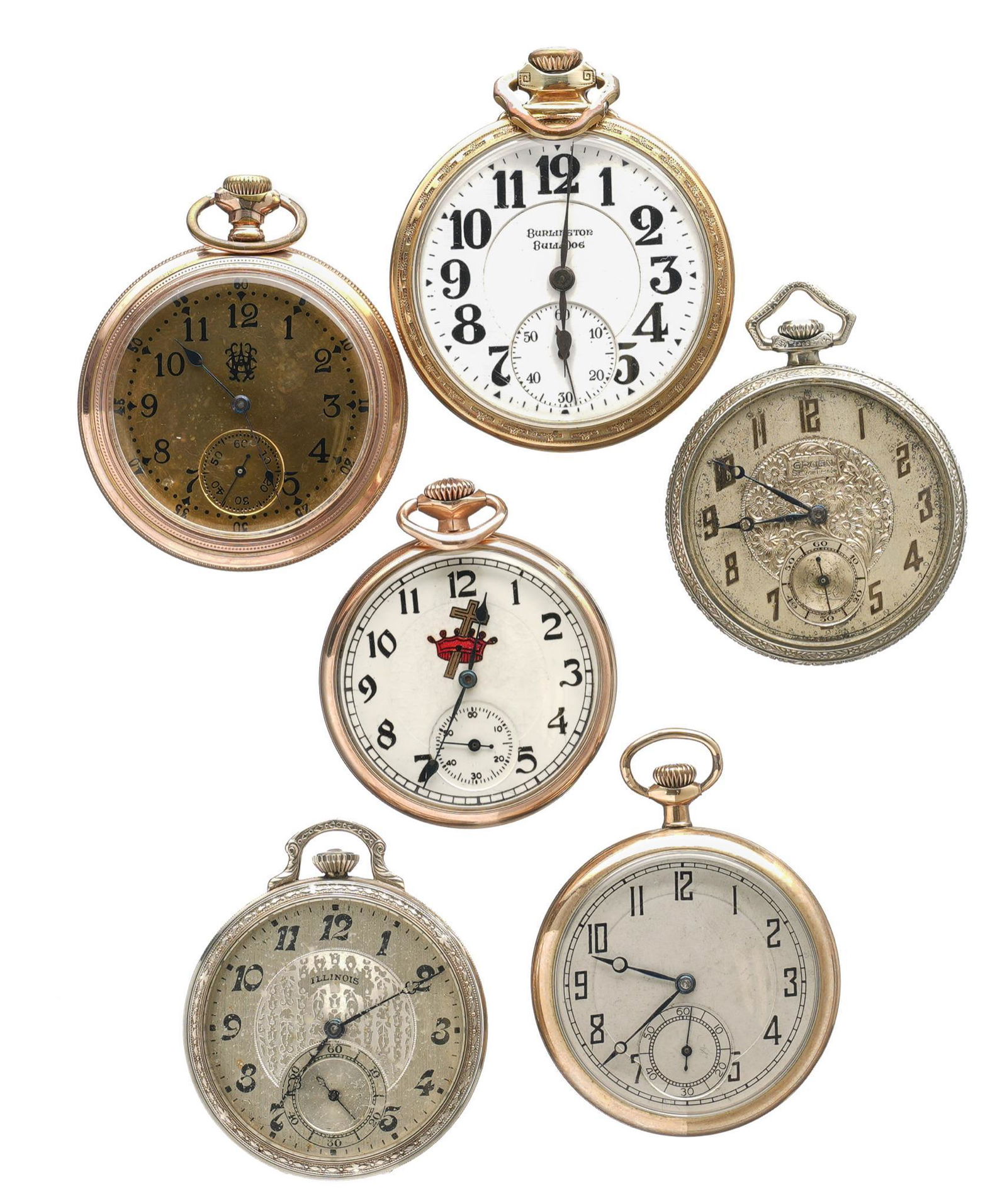 Collection Antique Pocket Watches (1 of 2)