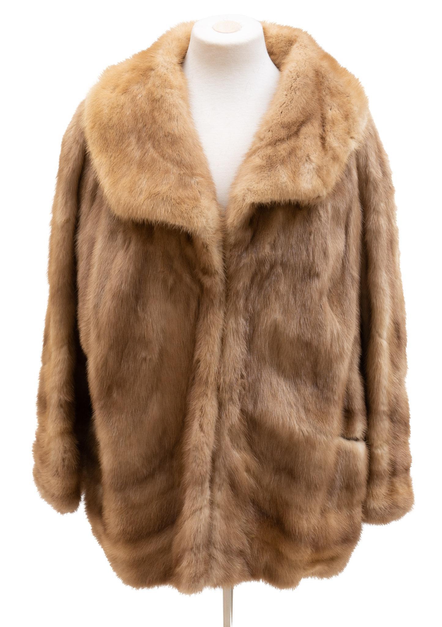 Vintage Pastel Mink Fur Coat (1 of 6)