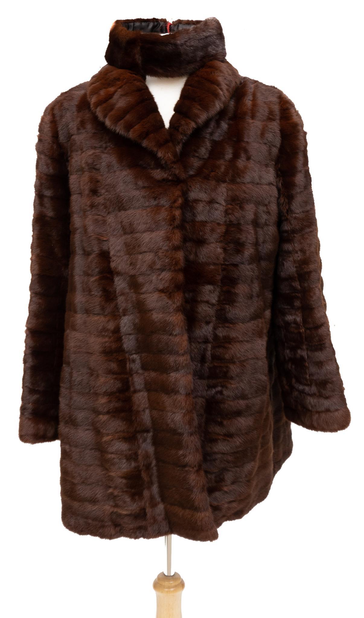 Vintage Mink Fur Swing Coat (1 of 4)